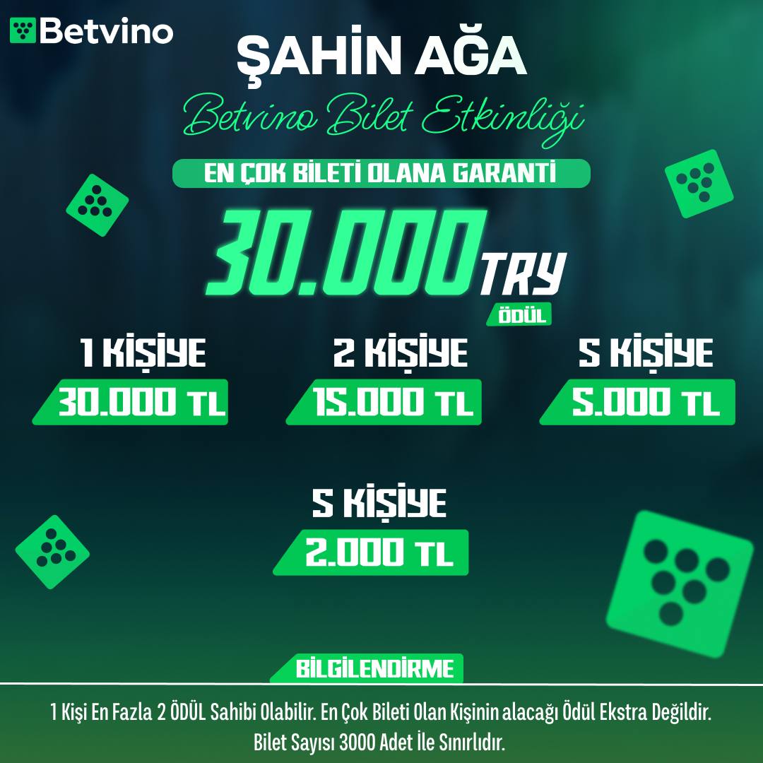 125K ÖDÜLLÜ BİLET ETKİNLİĞİ